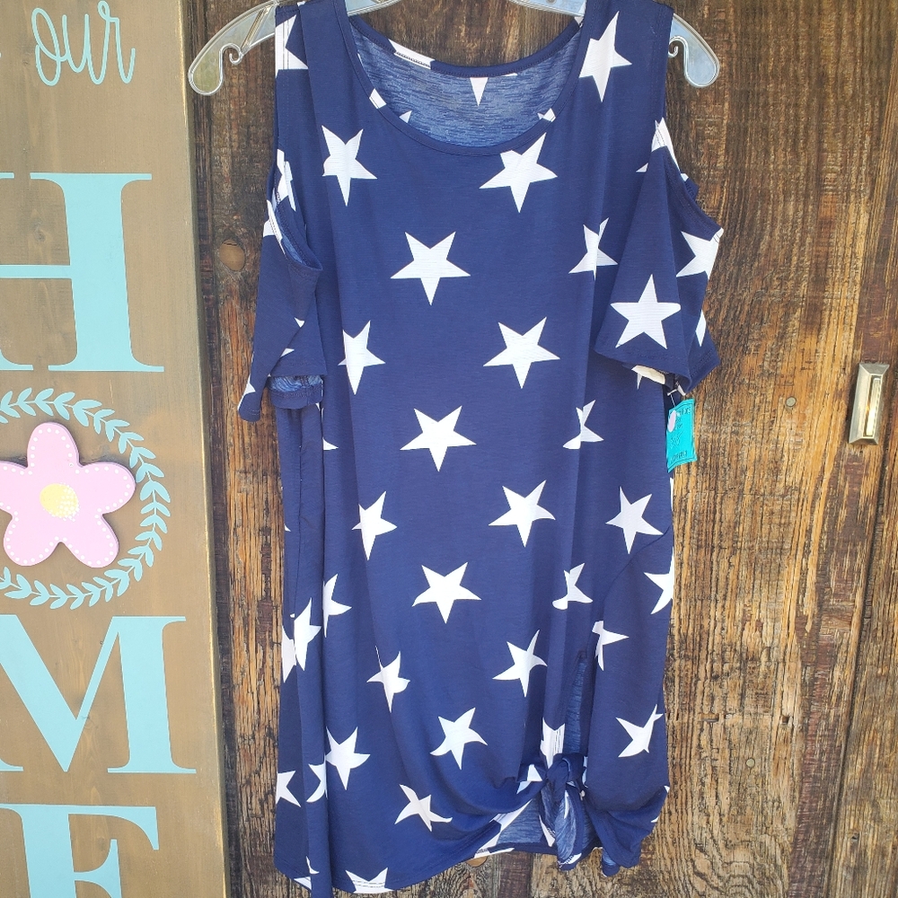 Boutique Fourth of July Tunic